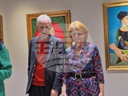 Откриване на изложбата „От ателието“ на Емил Стойчев в столичната галерия „Академия“. Снимка: Ваня Сухарова/БТА