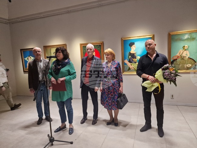 Изложбата „От ателието“ на Емил Стойчев бе открита 