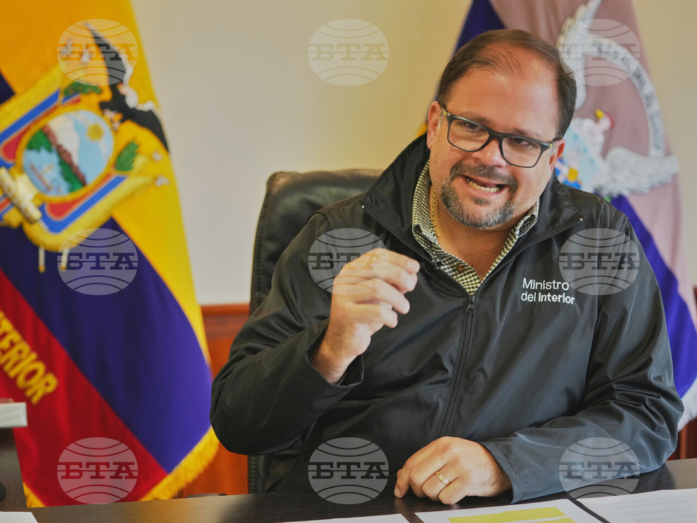 САЩ ще поискат екстрадицията на ръководител на еквадорска банда за трафик на наркотици от Испания, заяви еквадорският вътрешен министър