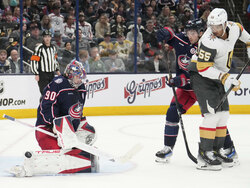 Golden Knights Blue Jackets Hockey