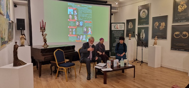 Представяне на писателката Яна Букова и на преводачката Екатерина Петрова се състоя в Българския културен институт в Лондон