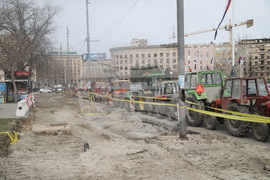 Сърбия - контрапротестиращи - лагер