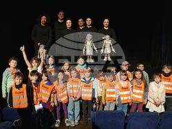 Бургас - "Виелица" - куклен театър - среща с екипа