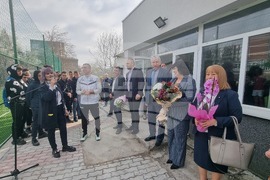 Велико Търново - училищен стадион - откриване