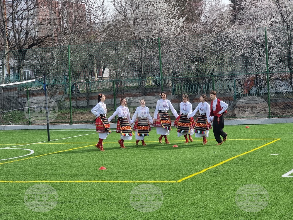 Велико Търново - училищен стадион - откриване