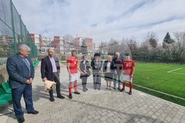 Велико Търново - училищен стадион - откриване