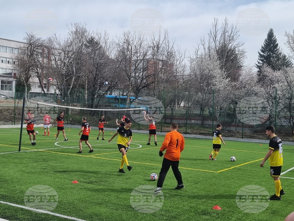 Велико Търново - училищен стадион - откриване