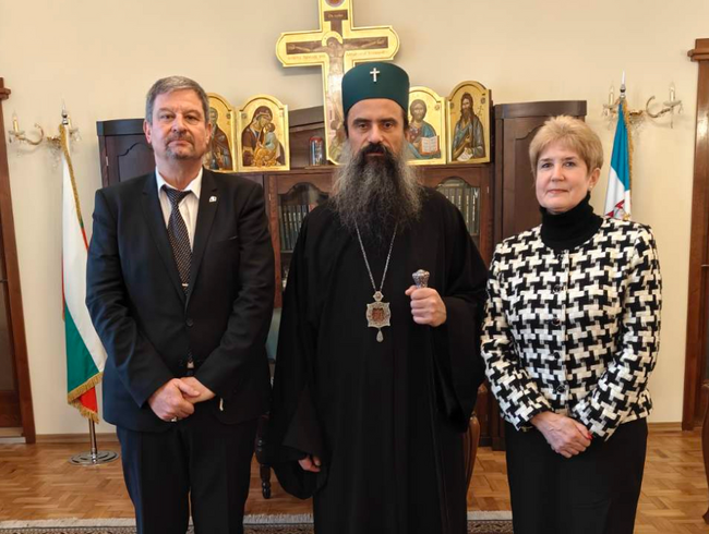 Патриарх Даниил се срещна с председателя на Синдиката "Образование" към КТ "Подкрепа" д-р Юлиян Петров