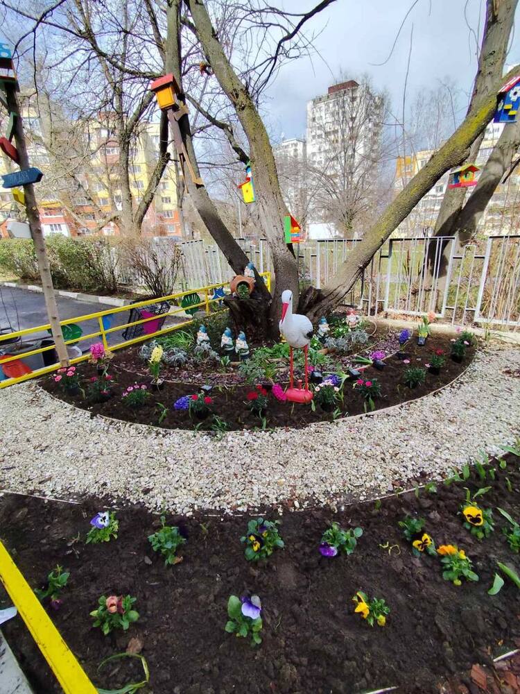 Община Русе: Еко инициативата “Да засадим бъдещето” облагороди двора на ДГ “Снежанка”