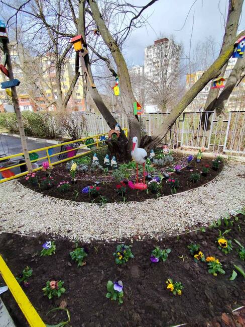 Община Русе: Еко инициативата “Да засадим бъдещето” облагороди двора на ДГ “Снежанка”