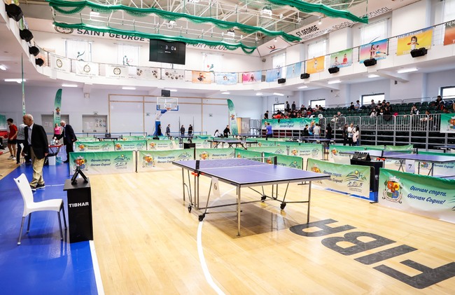 Stoyan Andonov Honours First Champions of 10th Edition of Table Tennis Fest