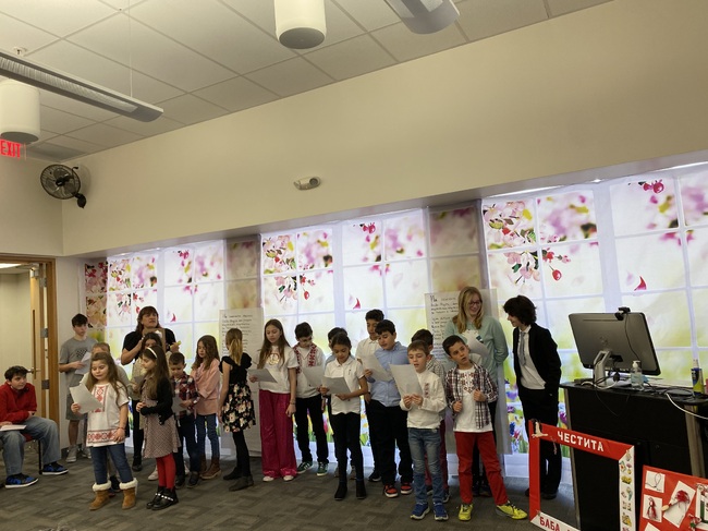 Училище „Зора” във Вирджиния отбеляза мартенските празници