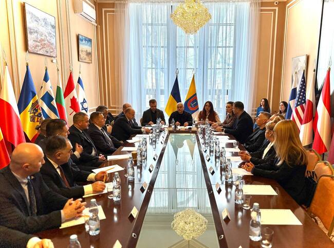 Bulgarian Consul General Participates in First Meeting of Diplomatic Club in Odesa
