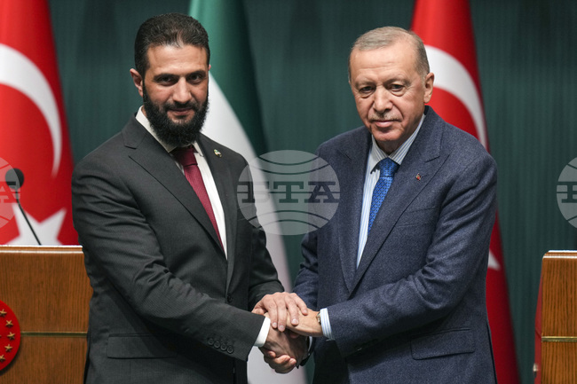 Ердоган заяви, че ще продължи да работи за развитието на двустранните отношения със Сирия 