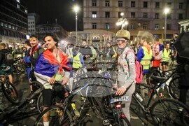 Сърбия - Белград - протест