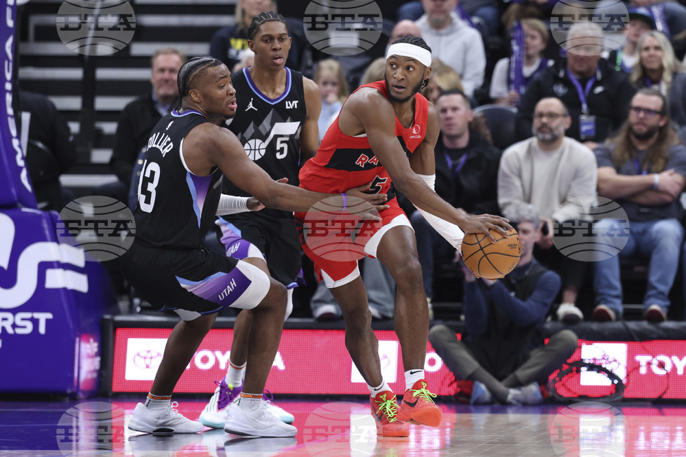 Raptors Jazz Basketball