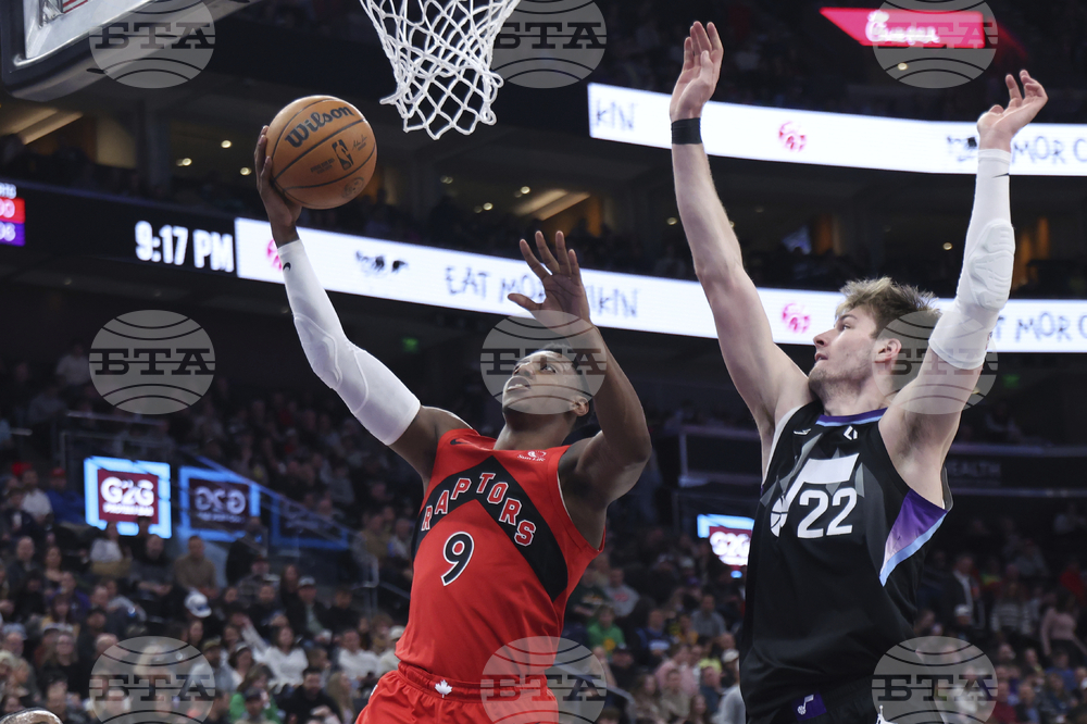 Raptors Jazz Basketball