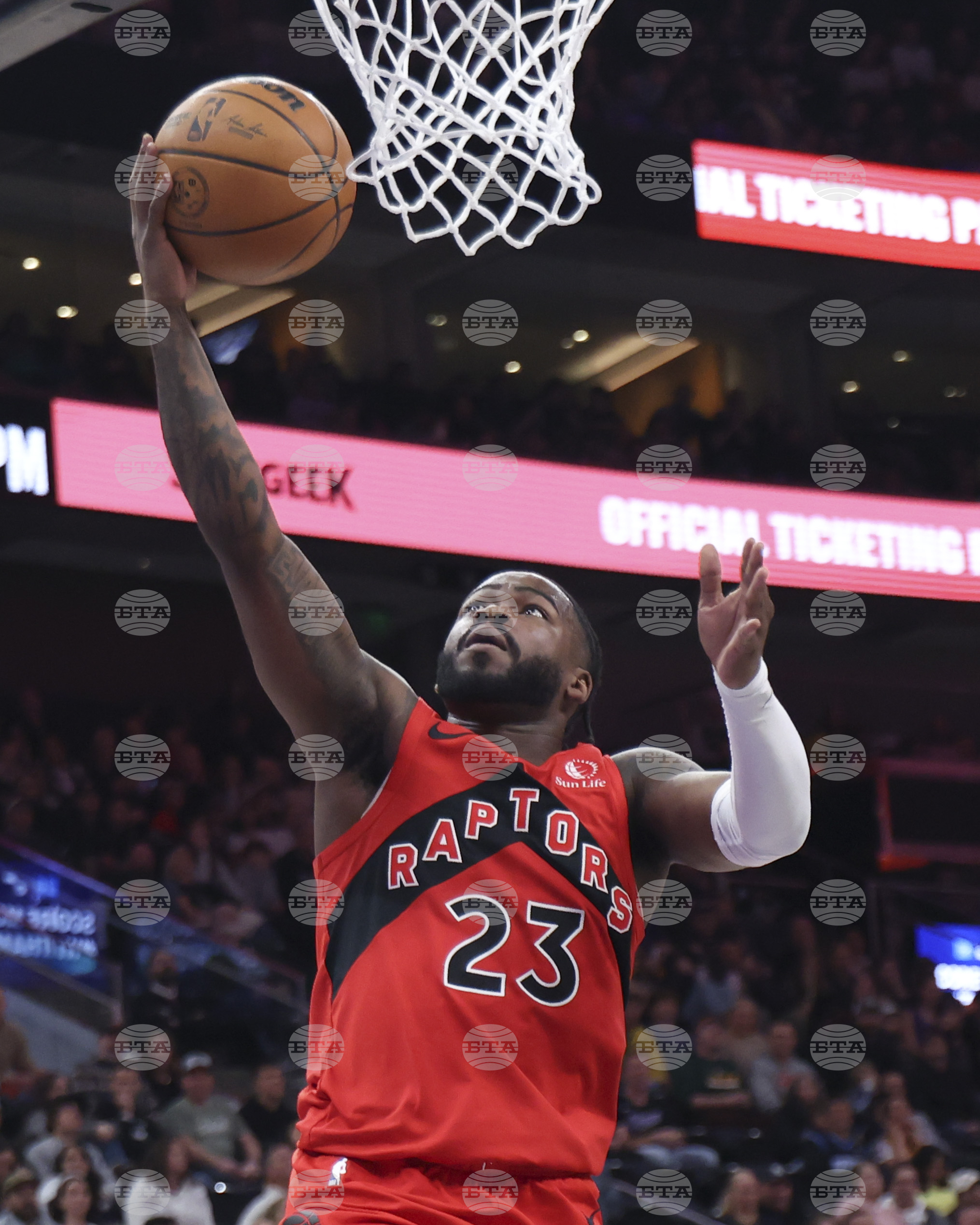 Raptors Jazz Basketball