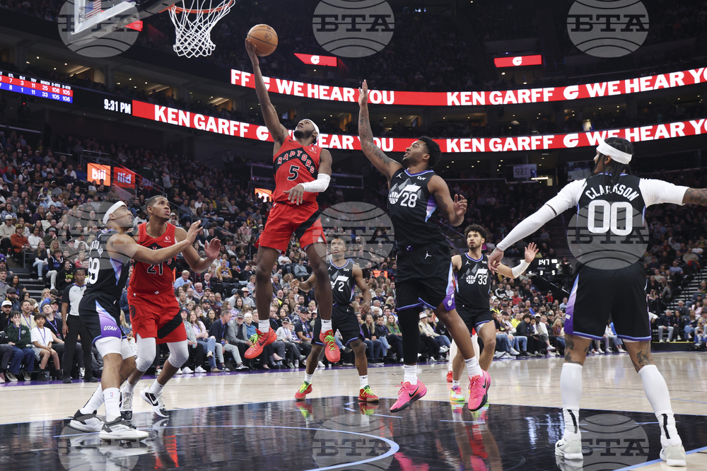 Raptors Jazz Basketball