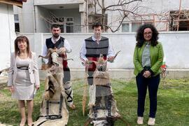 Турция - Одрин - българско неделно училище - кукерски обичай