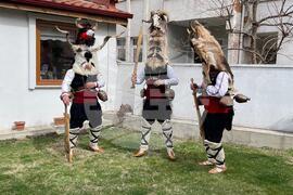 Турция - Одрин - българско неделно училище - кукерски обичай