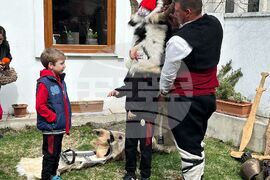 Турция - Одрин - българско неделно училище - кукерски обичай