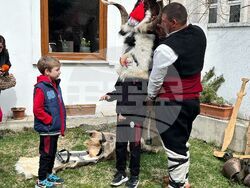 Турция - Одрин - българско неделно училище - кукерски обичай