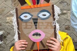 Турция - Одрин - българско неделно училище - кукерски обичай