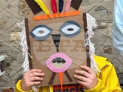 Турция - Одрин - българско неделно училище - кукерски обичай