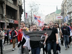Сърбия - Белград - протест