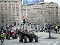 Сърбия - Белград - протест