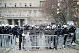 Сърбия - Белград - протест