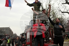 Сърбия - Белград - протест