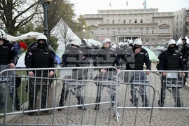 Сърбия - Белград - протест