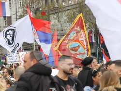 Сърбия - Белград - протест
