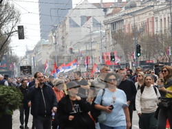 Сърбия - Белград - протест