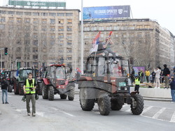 Сърбия - Белград - протест