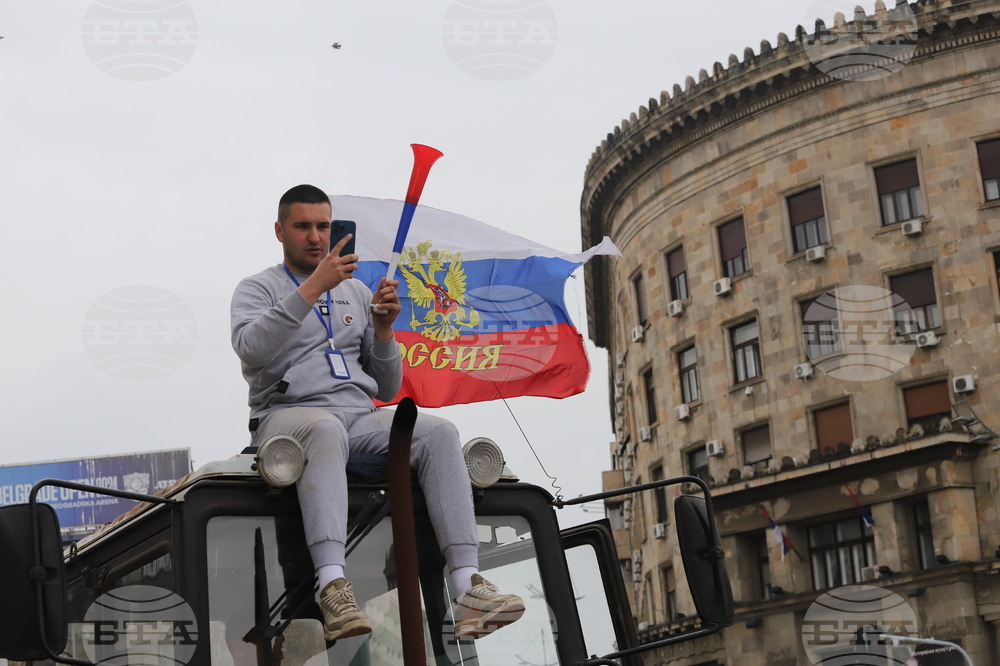 Сърбия - Белград - протест