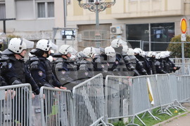 Сърбия - Белград - протест