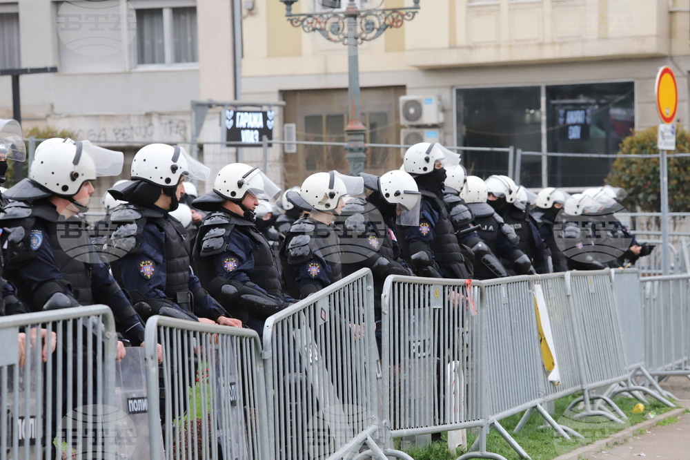 Сърбия - Белград - протест