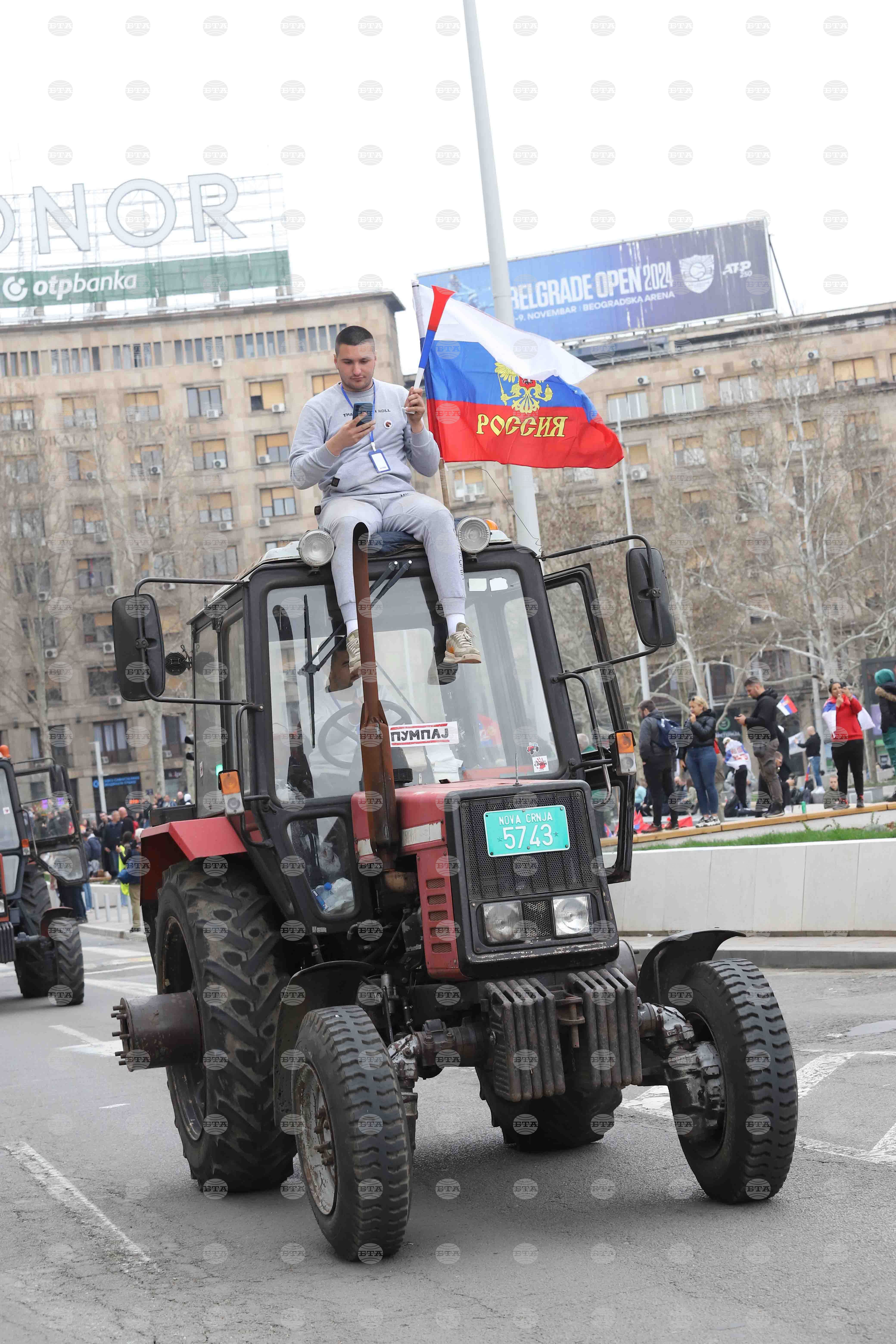Сърбия - Белград - протест