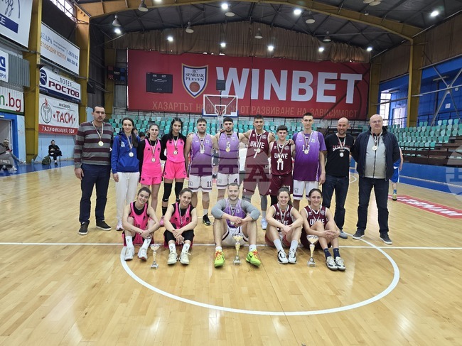 Отбори от три университета спечелиха турнирите от националния университетски шампионат по баскетбол 3Х3 в Плевен