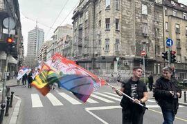 Сърбия - Белград - протест