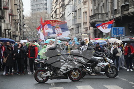 Сърбия - Белград - протест