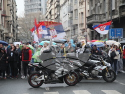 Сърбия - Белград - протест