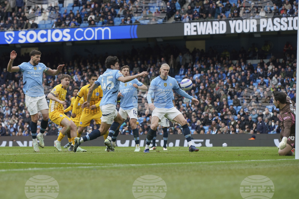 Манчестър Сити не успя да спечели срещу Брайтън във Висшата лига