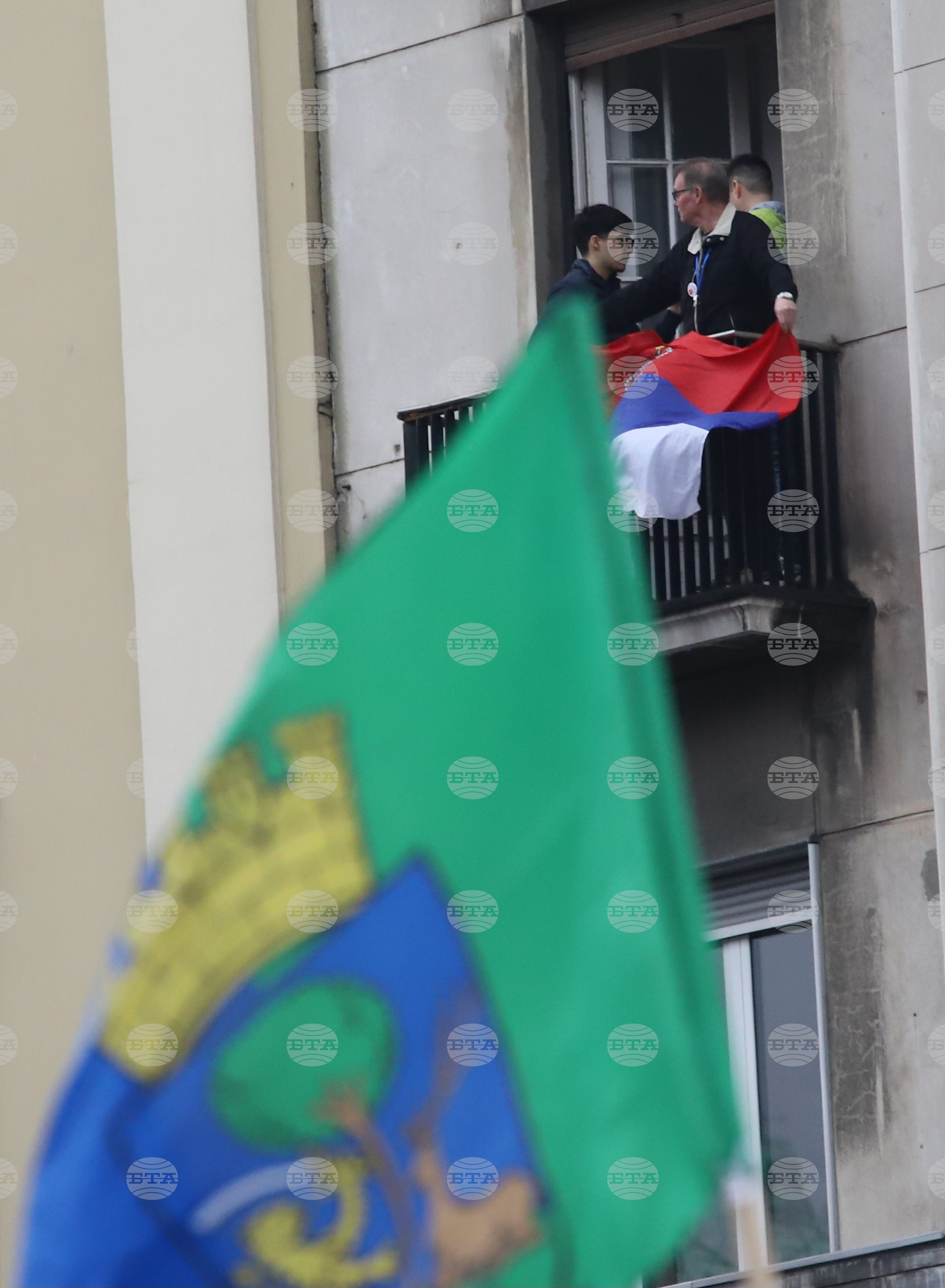 Сърбия - Белград - протест