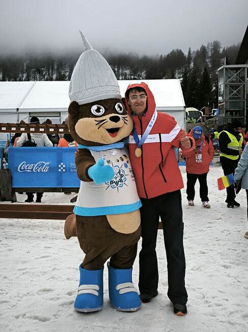 Ivan Vezyuv Wins Bulgaria's First Gold Medal at Special Olympics World Winter Games in Turin