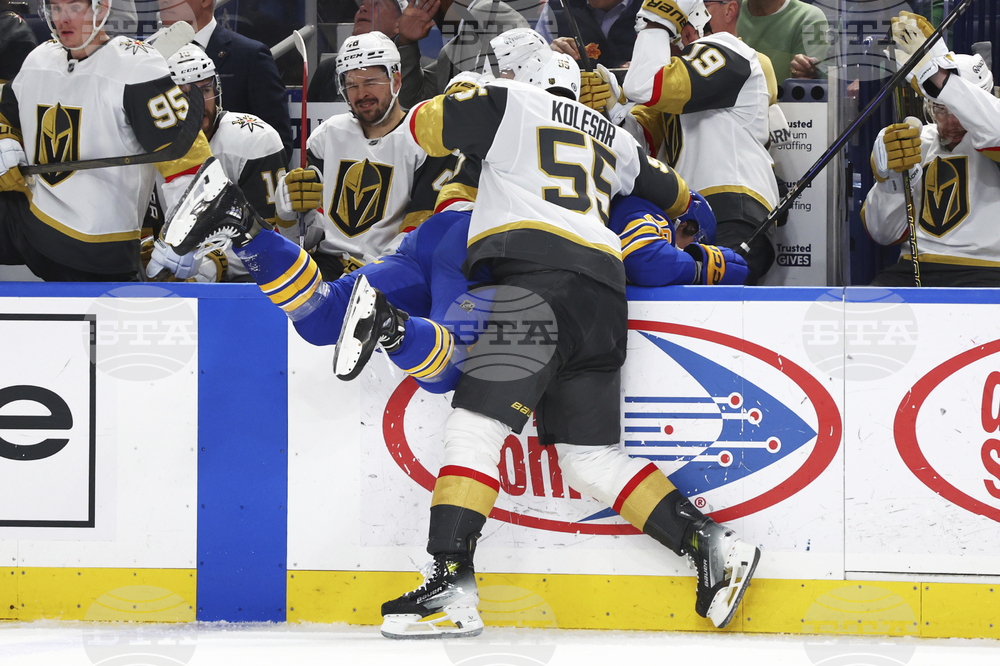 Golden Knights Sabres Hockey