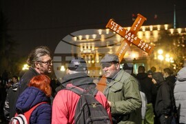 Сърбия - Белград - протест